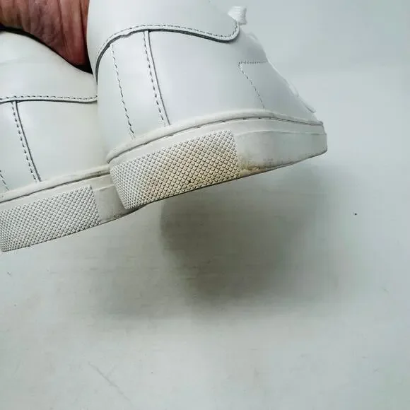 Quince White Leather Low-Top Sneakers with Tan Lining - Picture 10 of 14